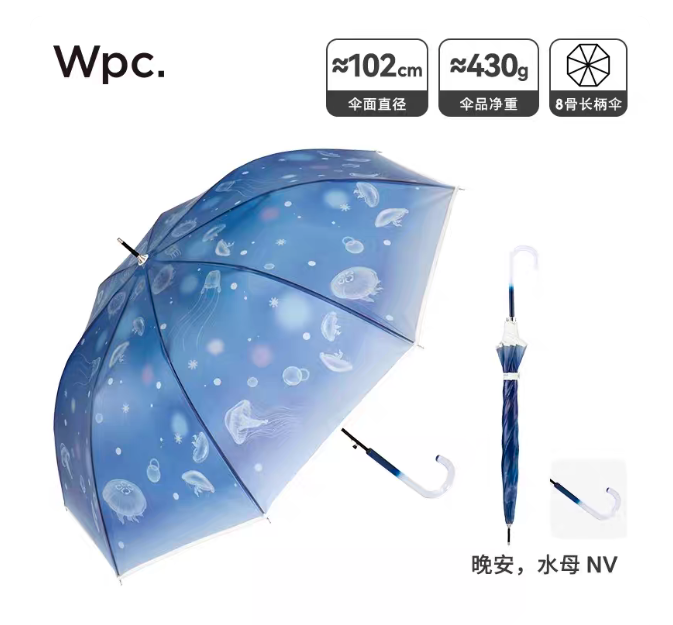 日本 WPC 雨傘｜輕量防風摺疊傘／遮陽晴雨兩用 9